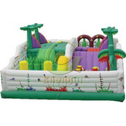 jungle inflatable amusement park